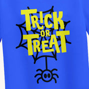 BYOB Girls Classic Blue Spider Tshirt