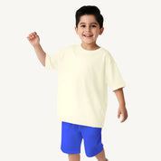 Boys’ Off-White & Classic Blue Co-ord Set