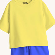 Boys’ Yellow & Classic Blue Co-ord Set