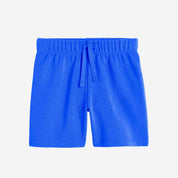 Toddlers Solid Classic Blue Shorts