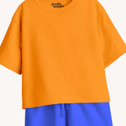 Boys’ Orange & Classic Blue Co-ord Set