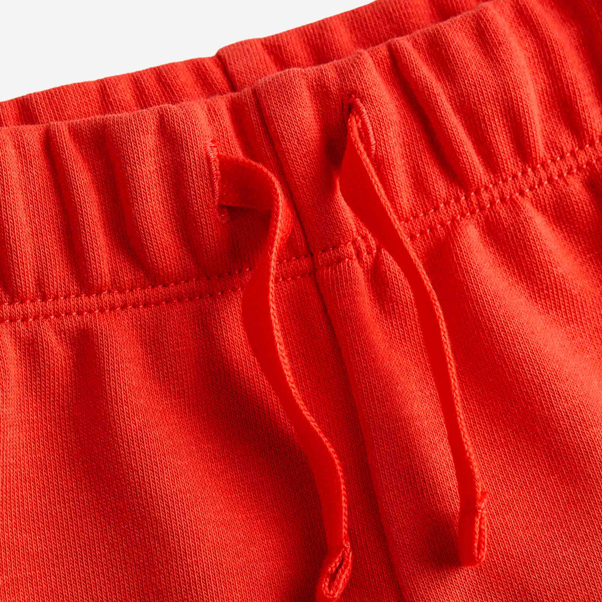 Toddlers Solid Red Shorts
