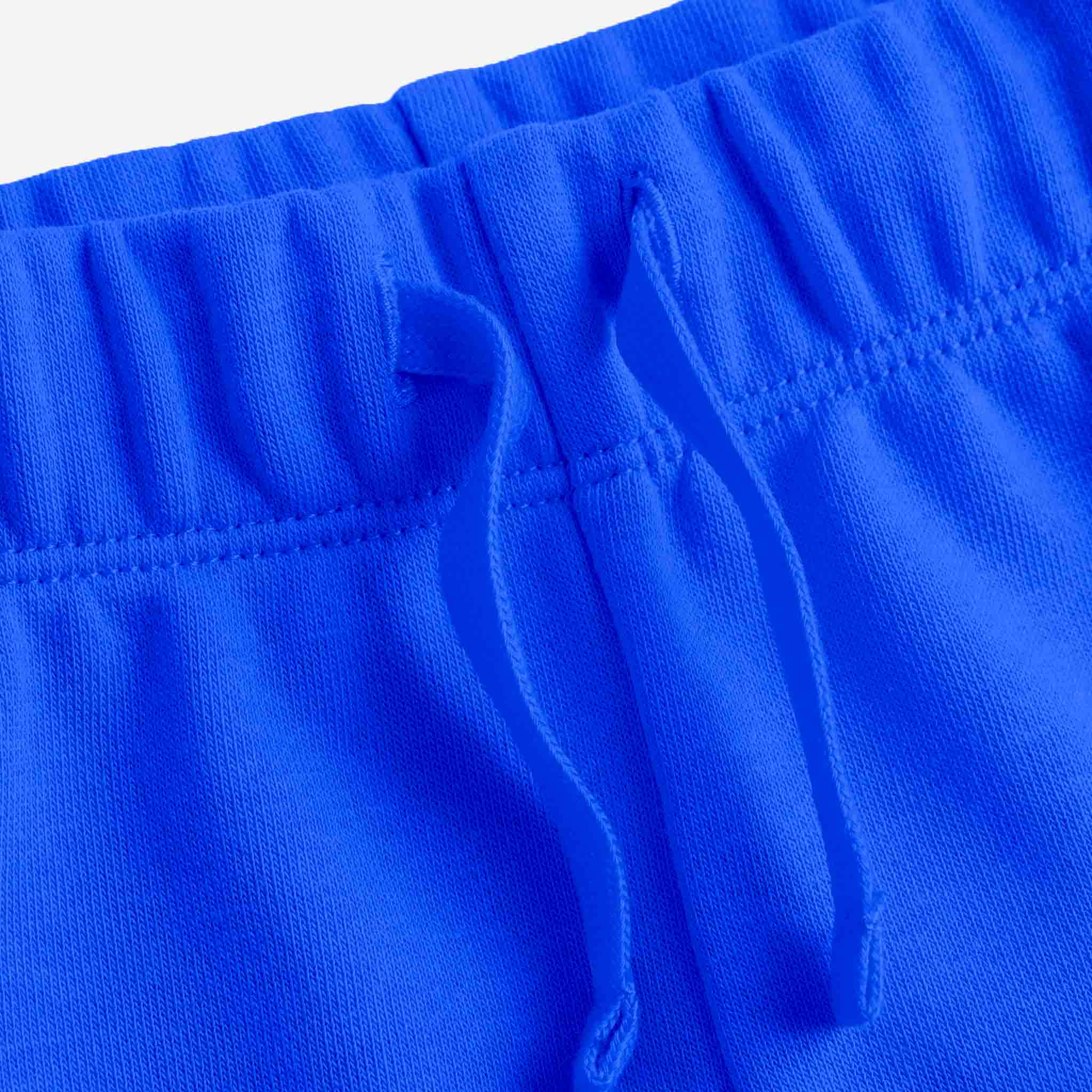 Toddlers Solid Classic Blue Shorts