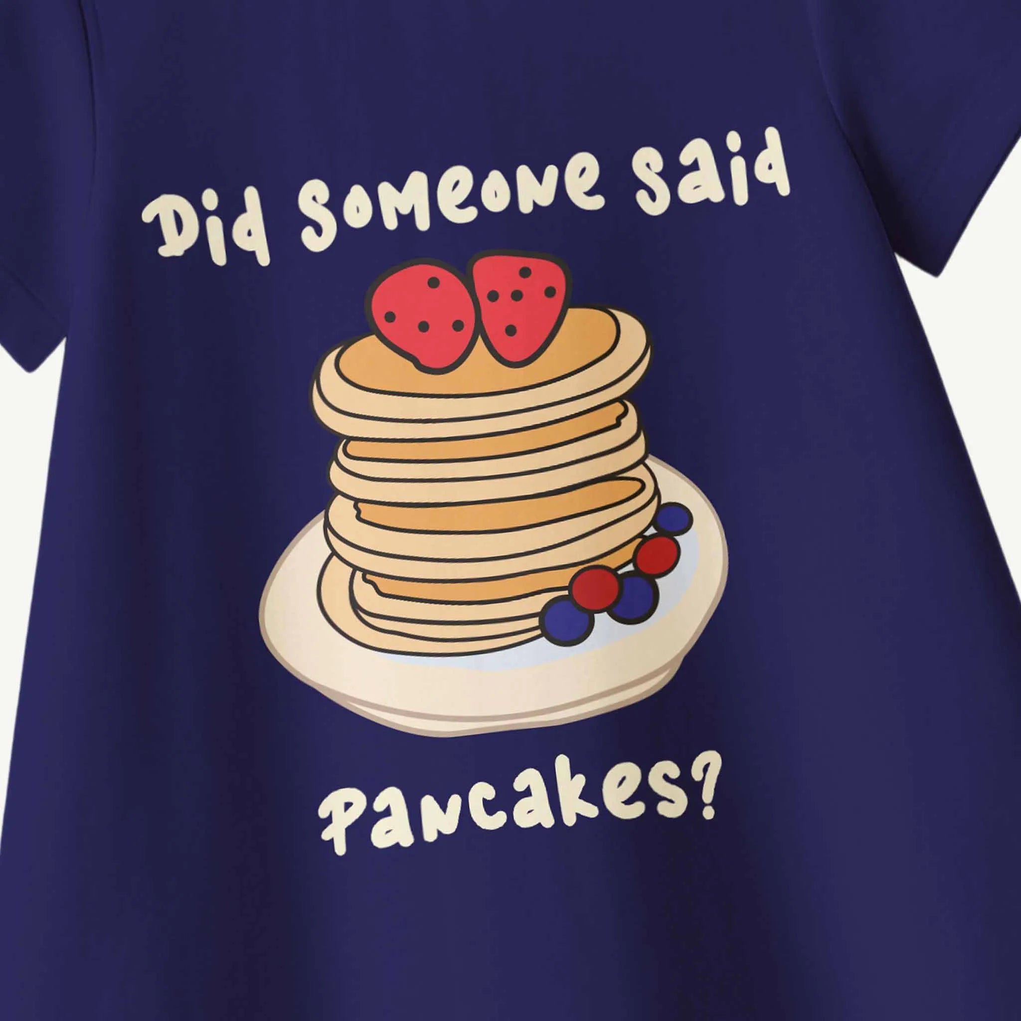 Toddlers Pancakes A-Line Dress