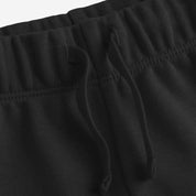 Toddlers Solid Black Shorts