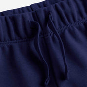 Toddlers Solid Navy Blue Shorts