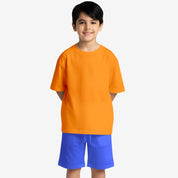 Boys’ Orange & Classic Blue Co-ord Set