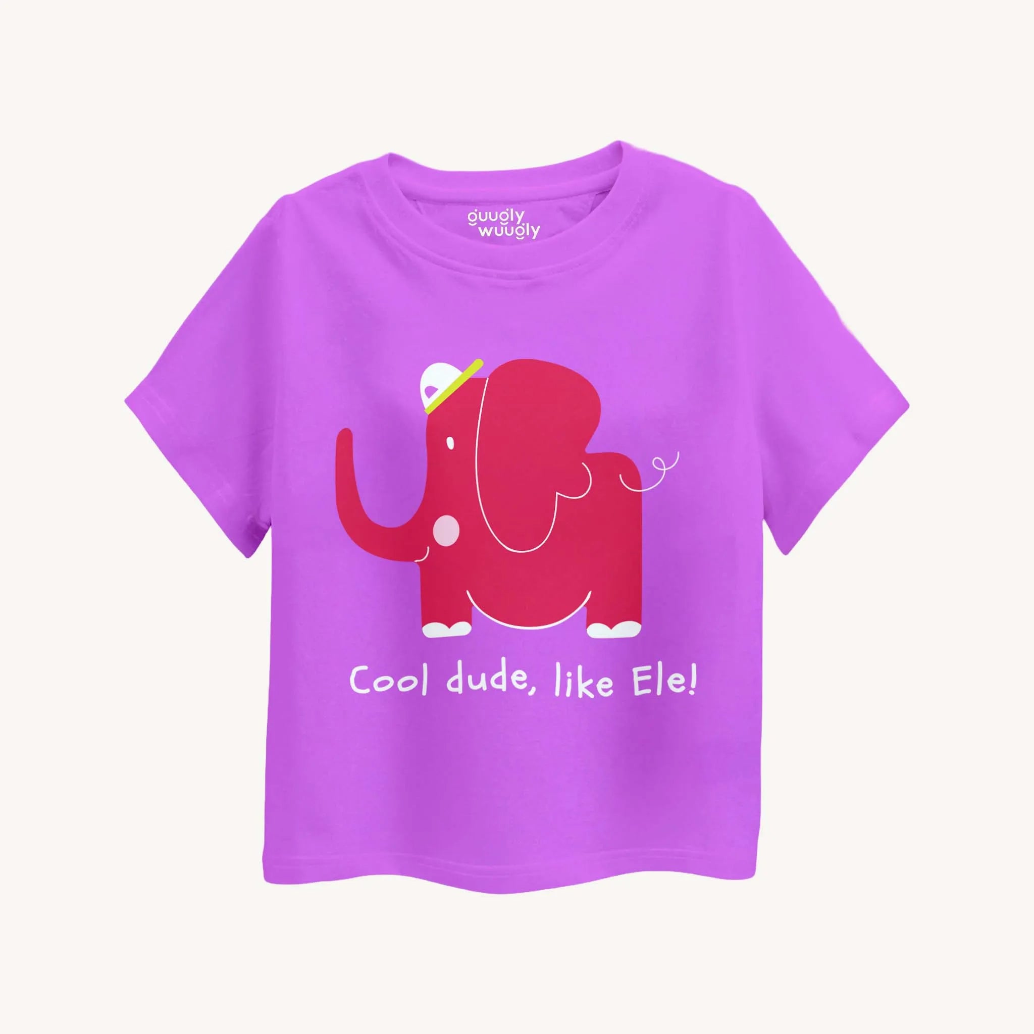 Boys-Cool-Dude-Ele-T-shirt-Front