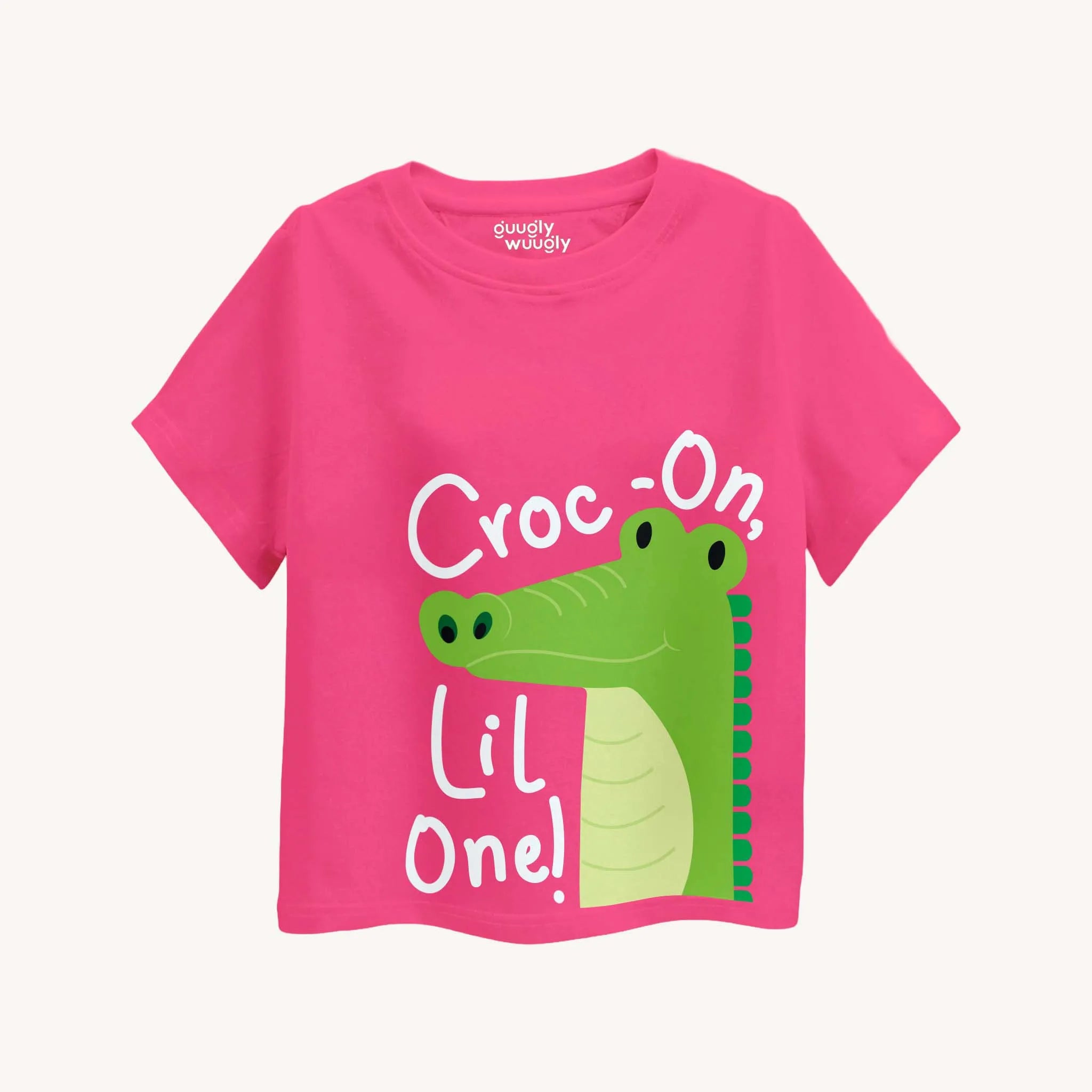 Boys-Croc-on-Lil-T-shirt-Front