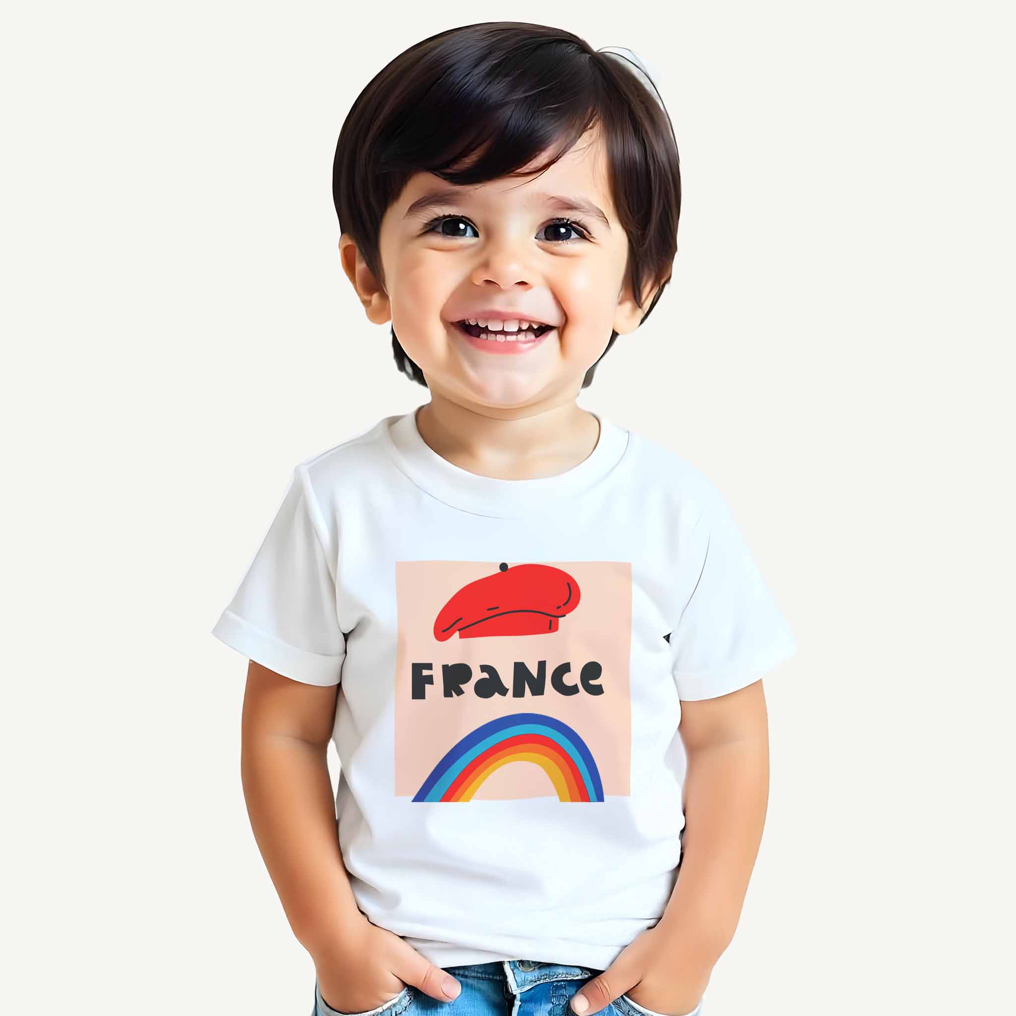 Boys-France-Rainbow-T-shirt-Model