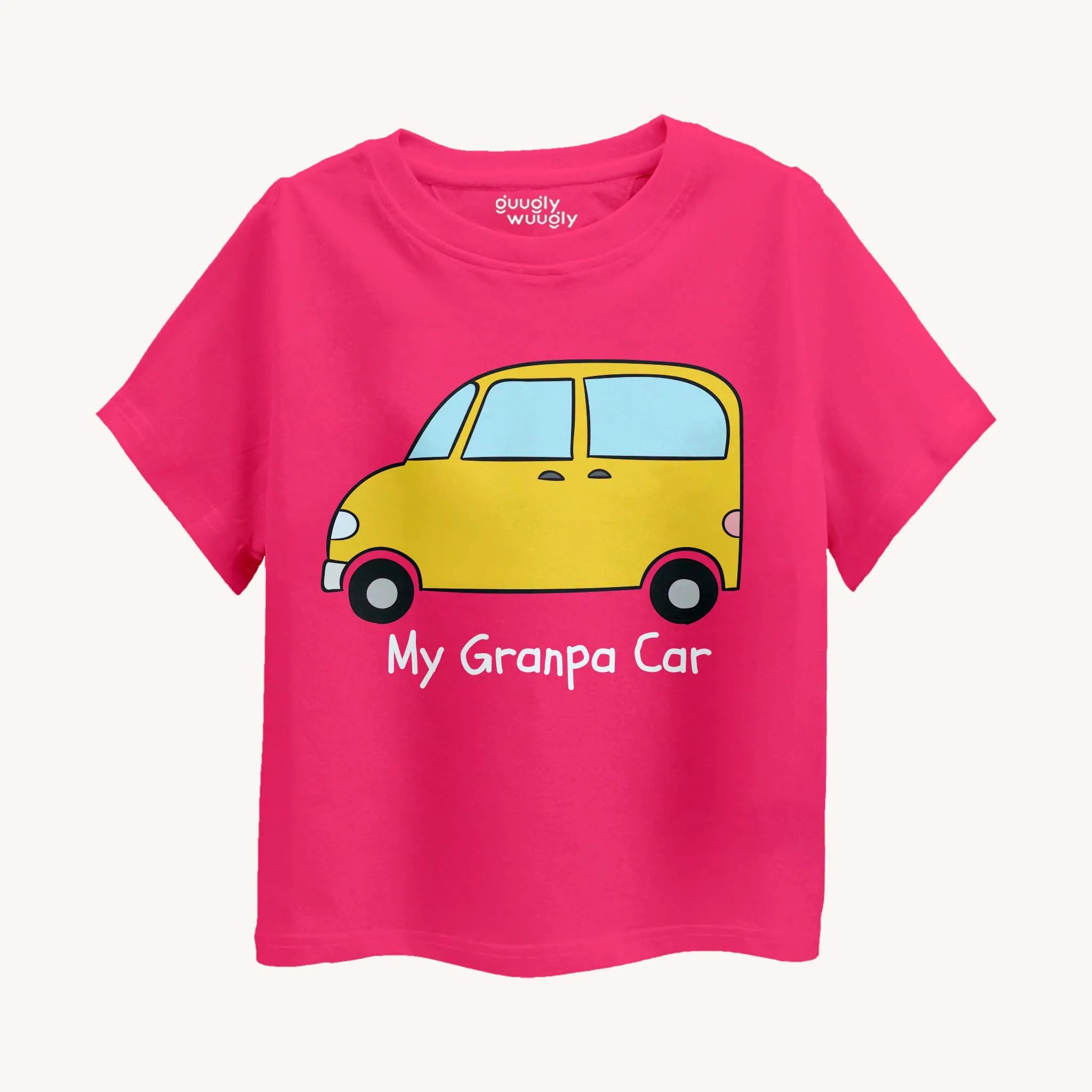 Boys-My-Grandpa-Car-T-shirt-Front