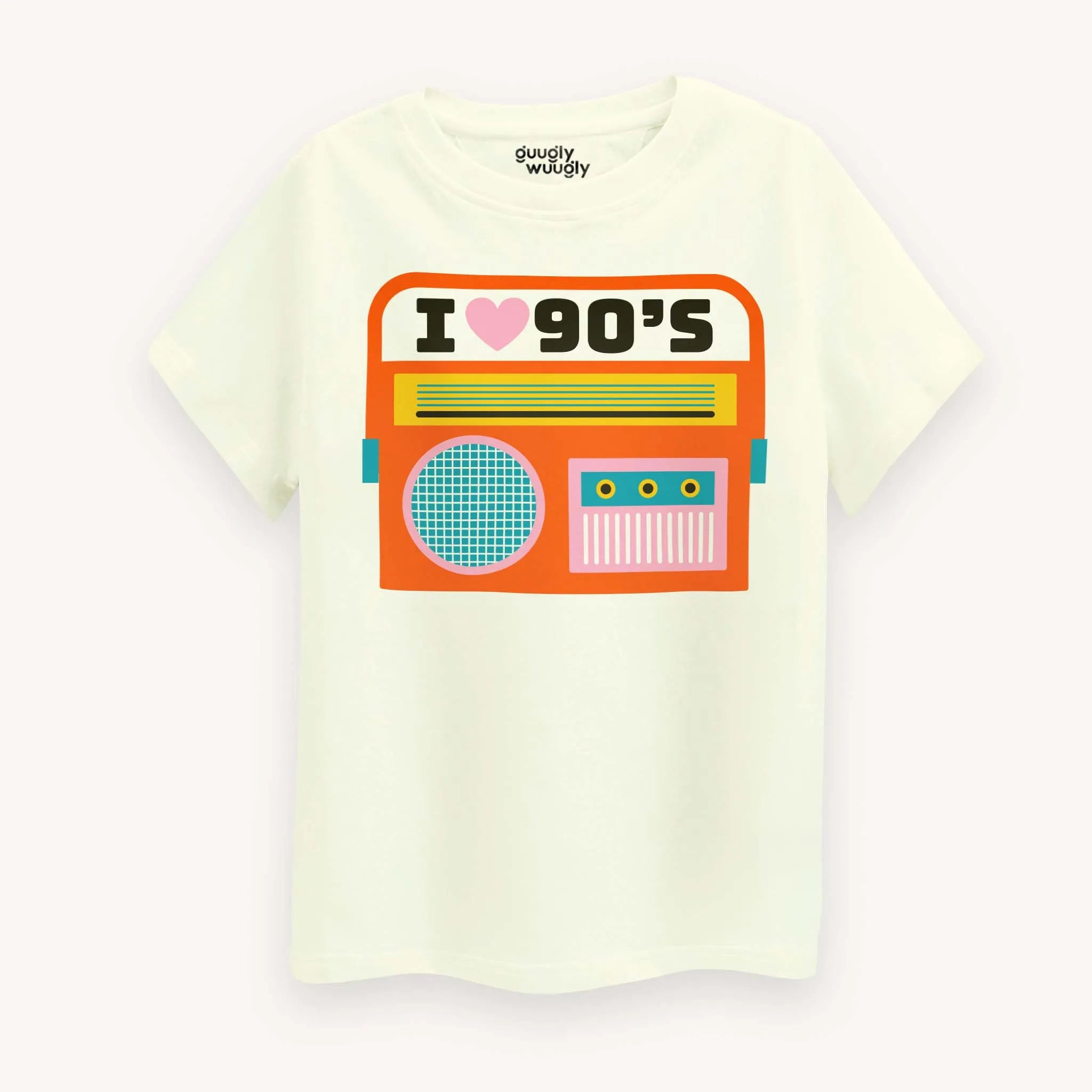 Boys-tshirt-ilove90s-offwhite-front