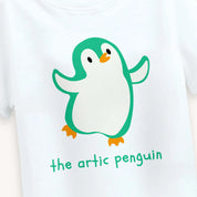Girls-Artic-Penguin-T-shirt-Close