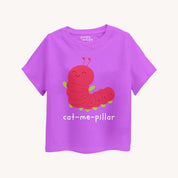 Girls-Cat-me-Pillar-T-shirt-Front
