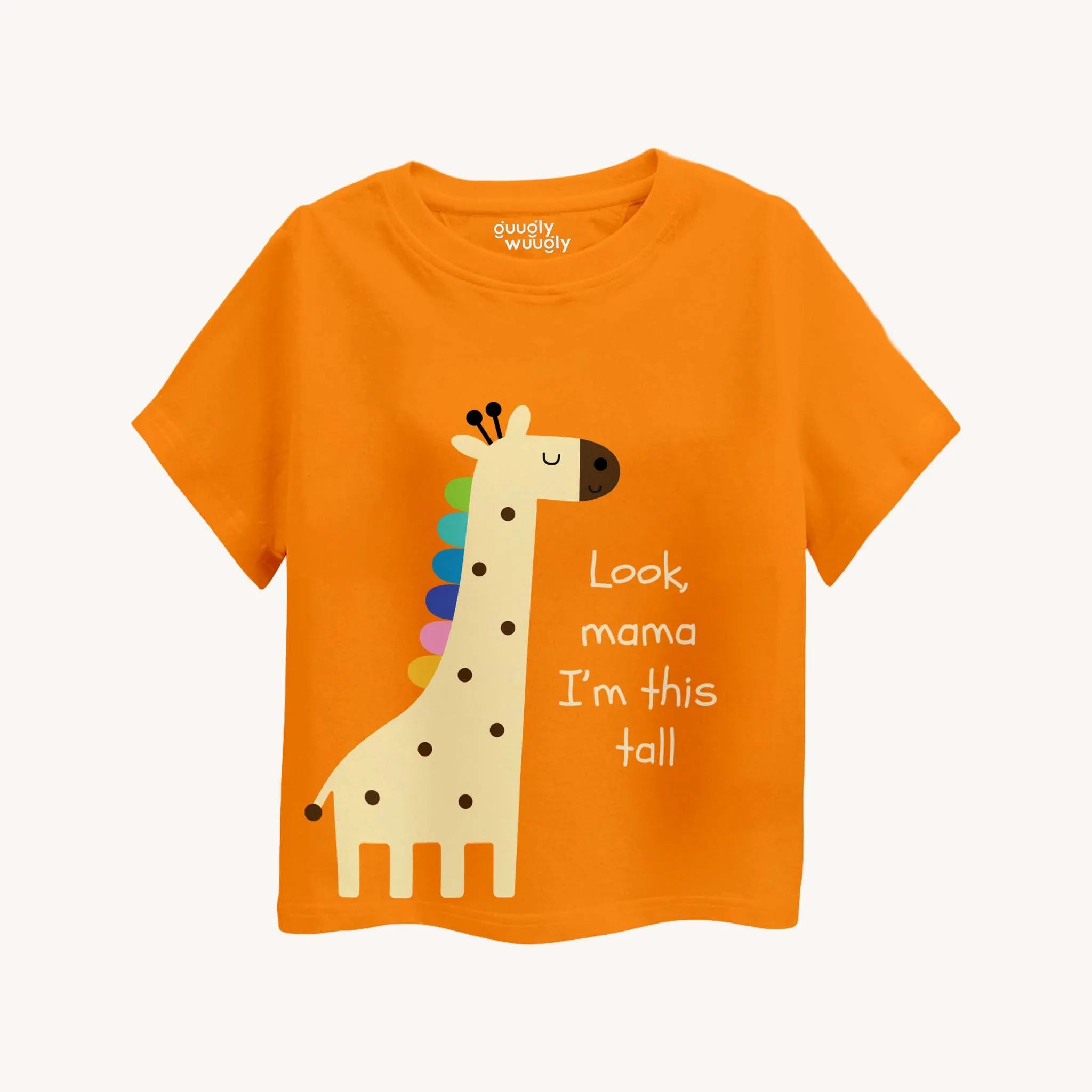 Girls-Look-Mama-Tall-T-shirt-Front