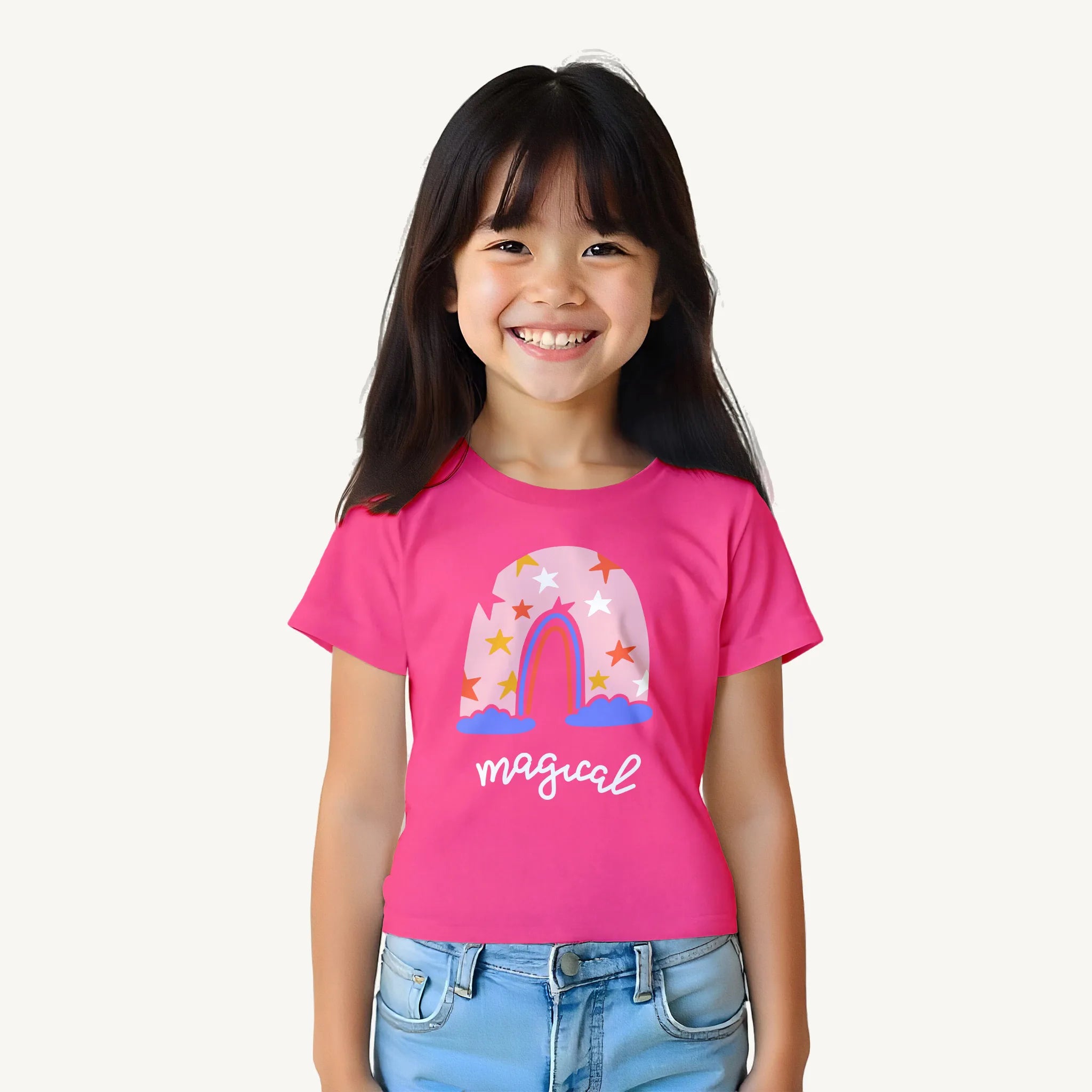 Girls-Magical-Pink-T-shirt
