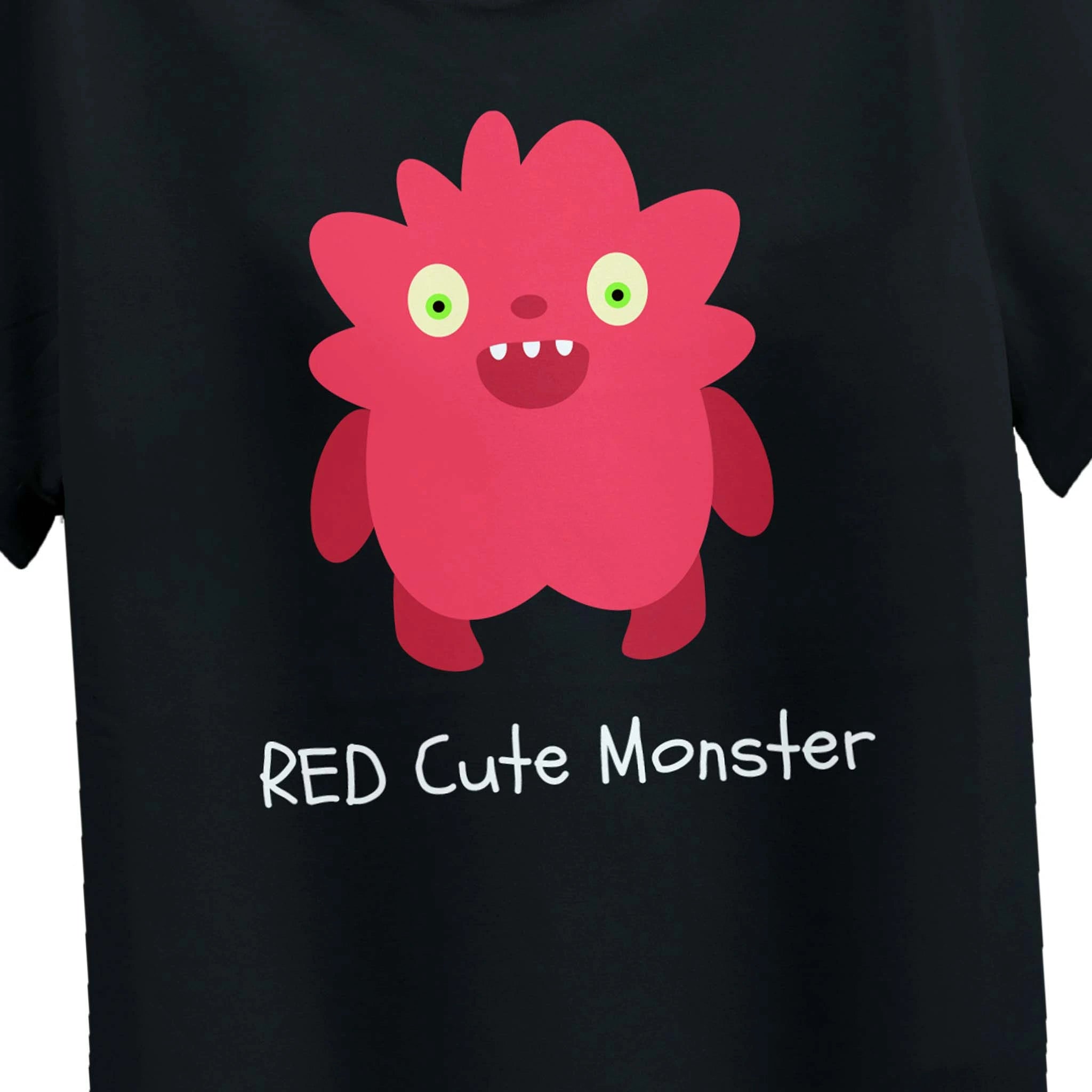 Red-Cute-Monster-Close