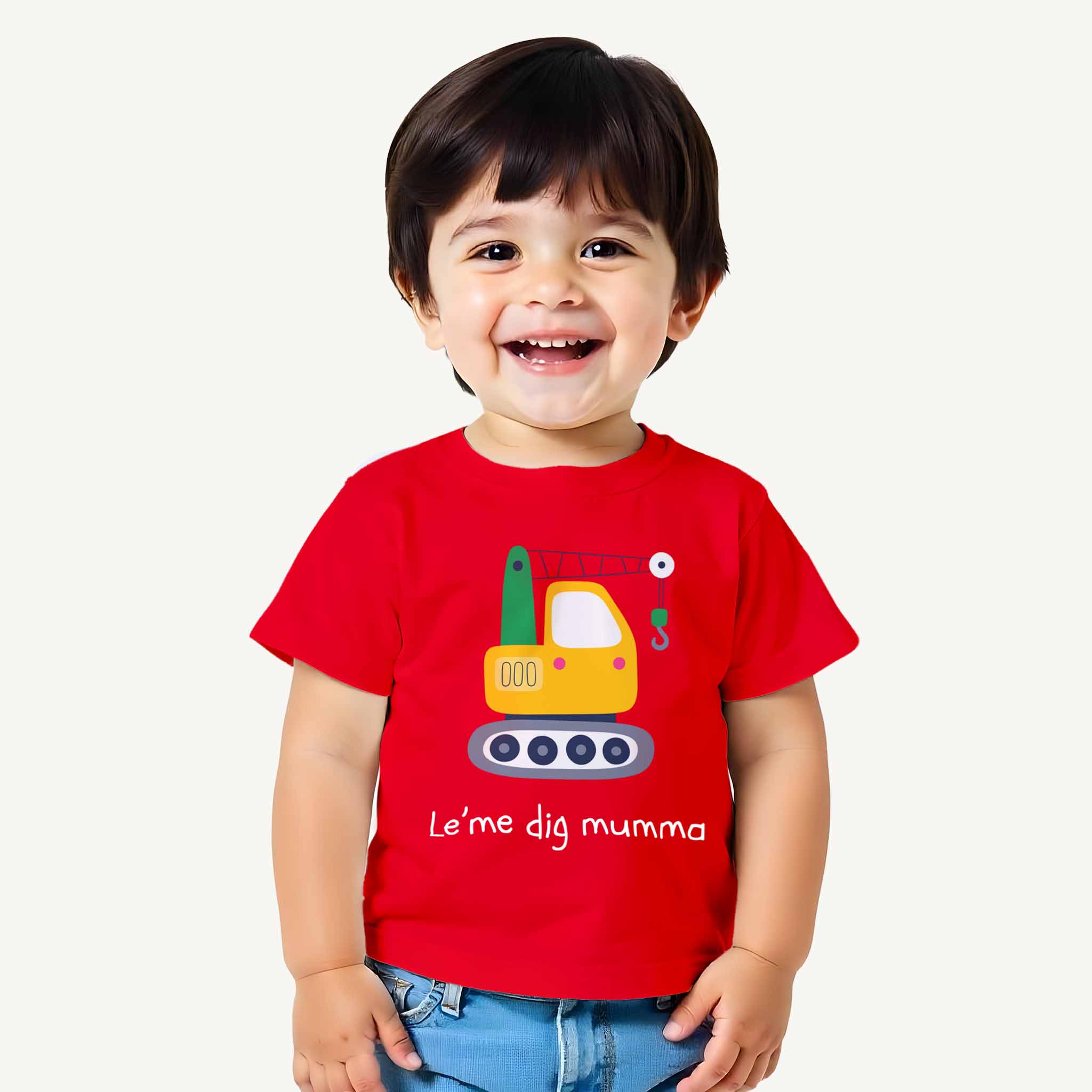 Toddler-Boy-Le'me-Dig-Mumma-Red-Model