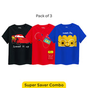Boys - Pack Of 3 Tshirts