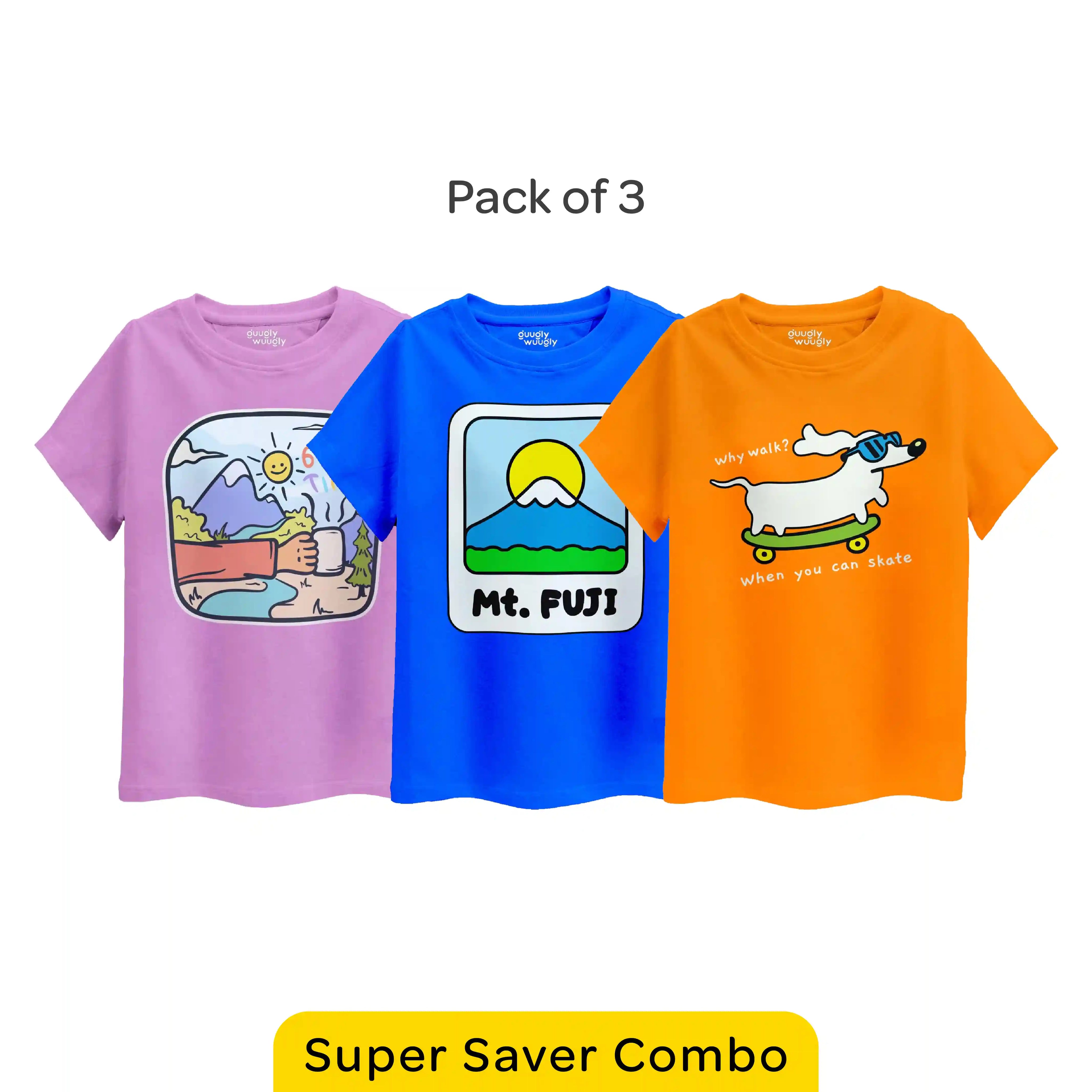 Boys - Pack Of 3 Tshirts