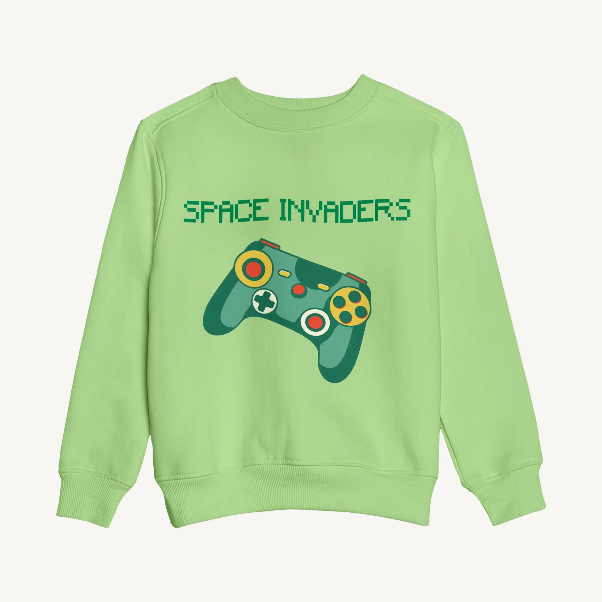 Kids Space Invaders Sweatshirt