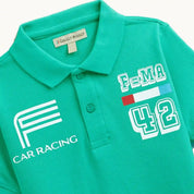 boys-racing-teal-polo-tshirt-Close