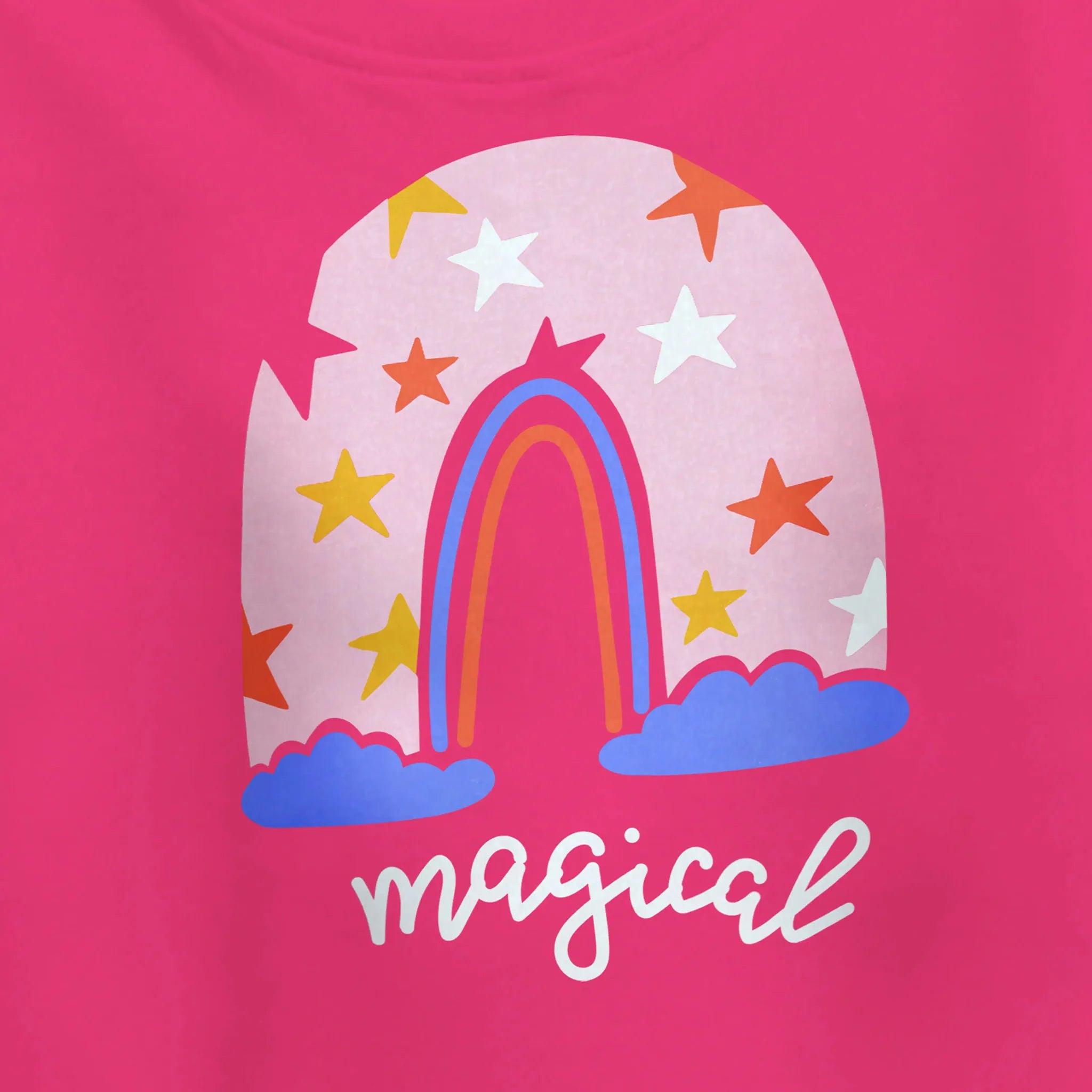 Girls Magical Love Crop - Guugly Wuugly