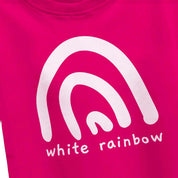 Girls White Rainbow T-shirt - Guugly Wuugly