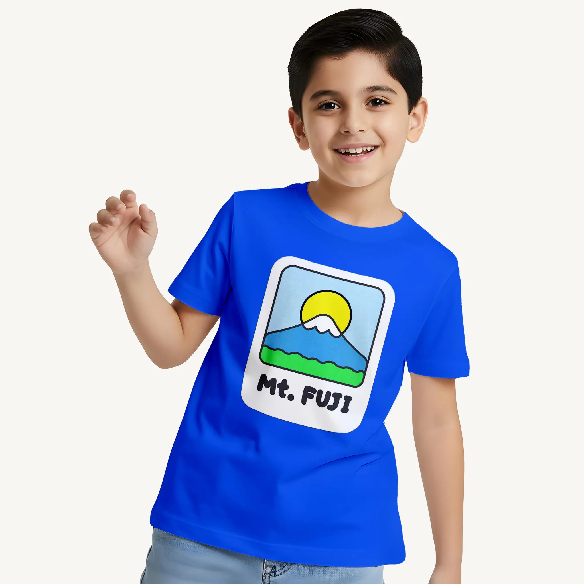 BYOB Boys Japan Mt.Fuji T-shirt