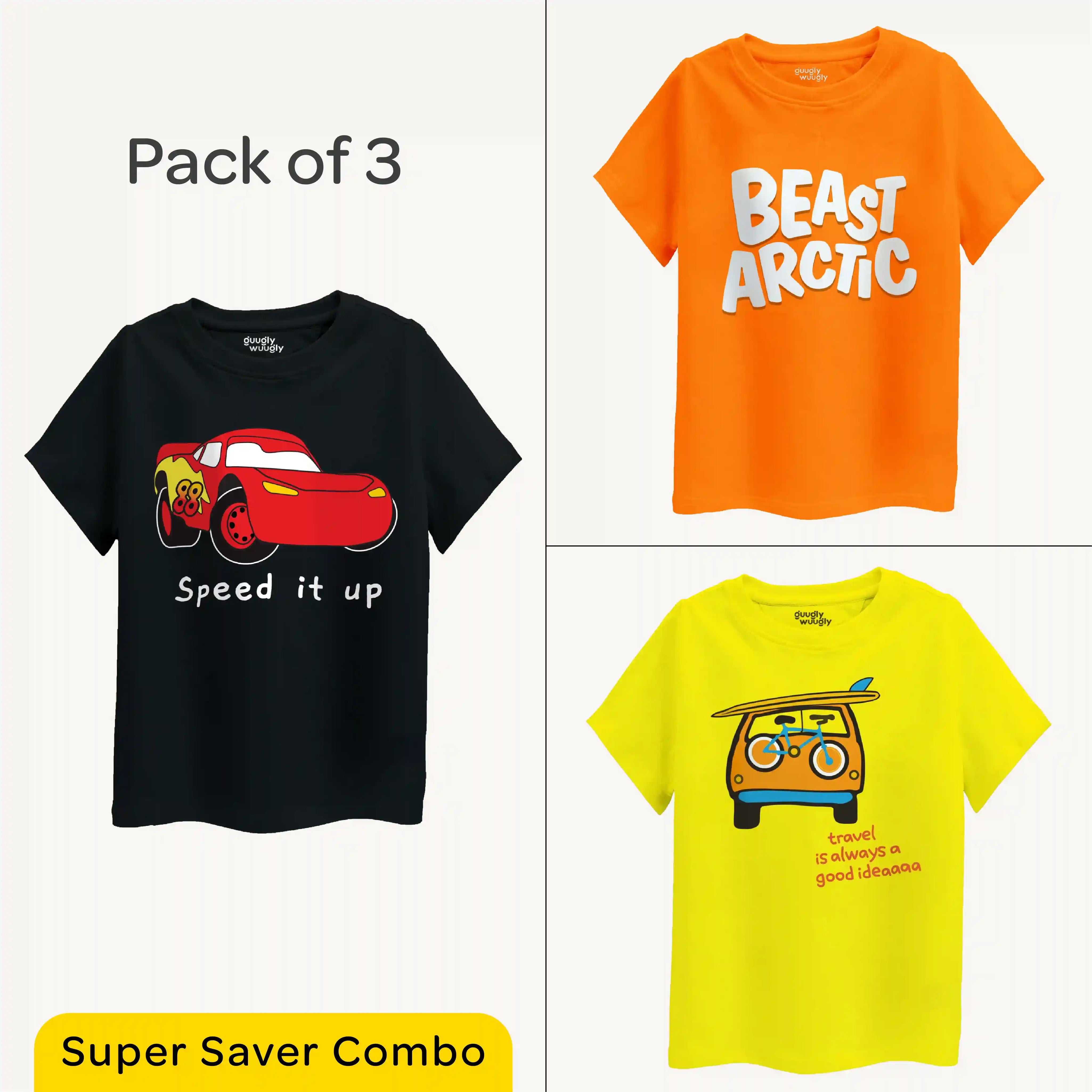 Boys - Pack Of 3 Tshirts