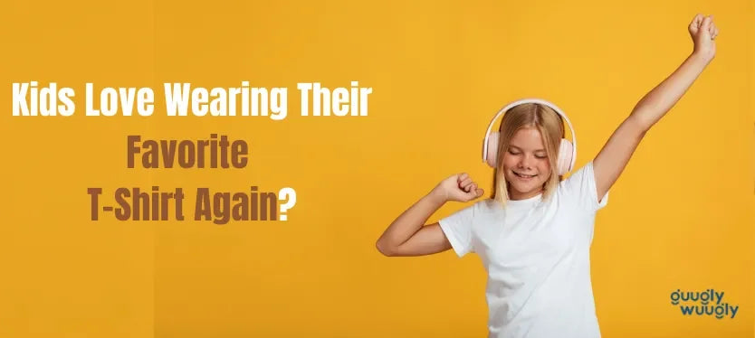 Kids Love Wearing Their Favorite T-Shirt Again