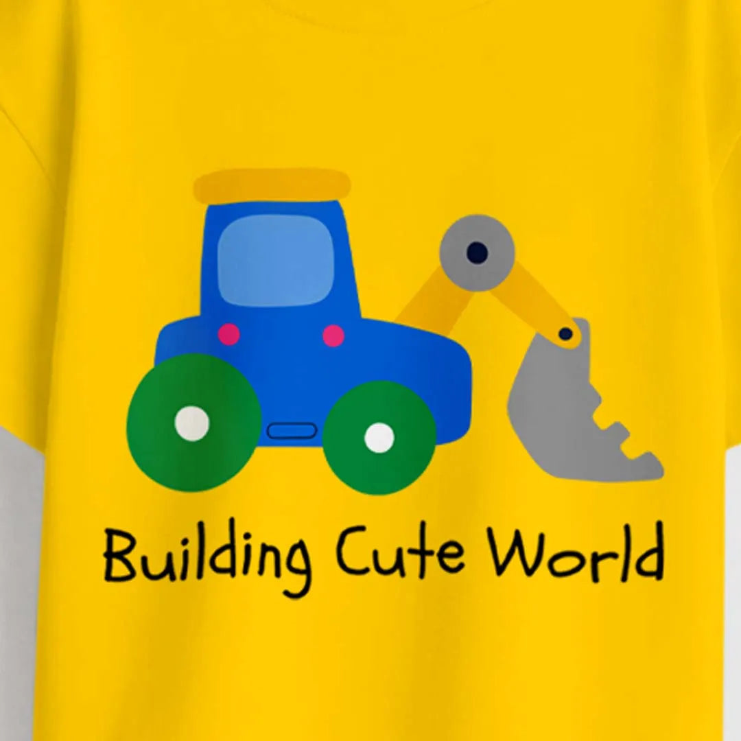 MiniSoft Cotton Tee – Building Cute World