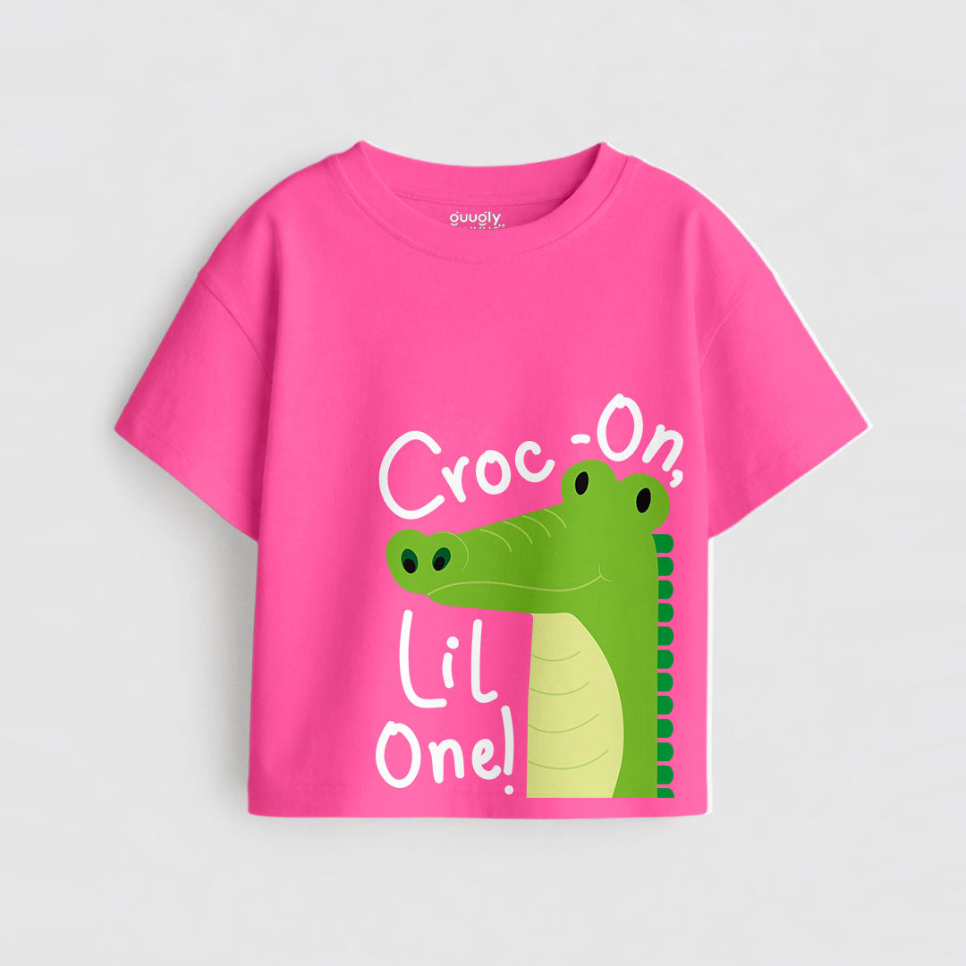 MiniSoft Cotton Tee – Croc-on Lil One