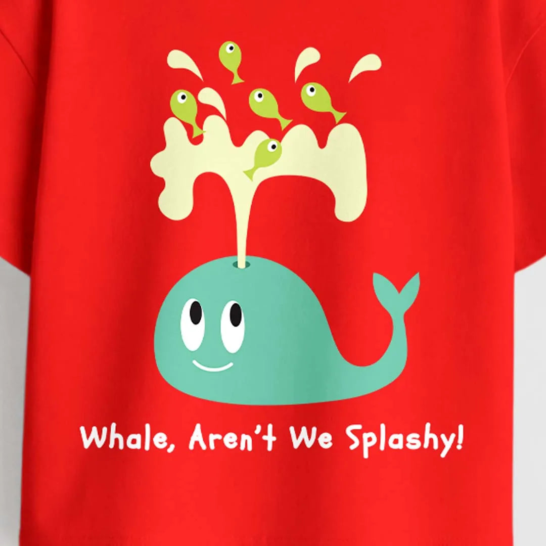 MiniSoft Cotton Tee – Whale Splash