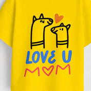 MiniSoft Cotton Tee – Love U Mom