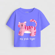 MiniSoft Cotton Tee – My Pink Tiger