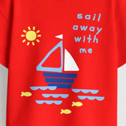 MiniSoft Cotton Tee – Sail Away