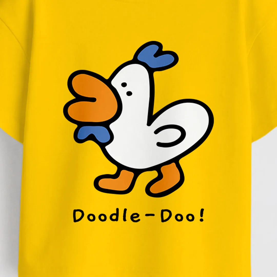 MiniSoft Cotton Tee – Doodle Doo