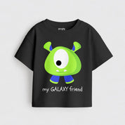 My Galaxy Friend printed soft cotton t-shirt for toddler boys 1-4 years | Guugly Wuugly