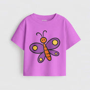 MiniSoft Cotton Tee – Cute Butterfly