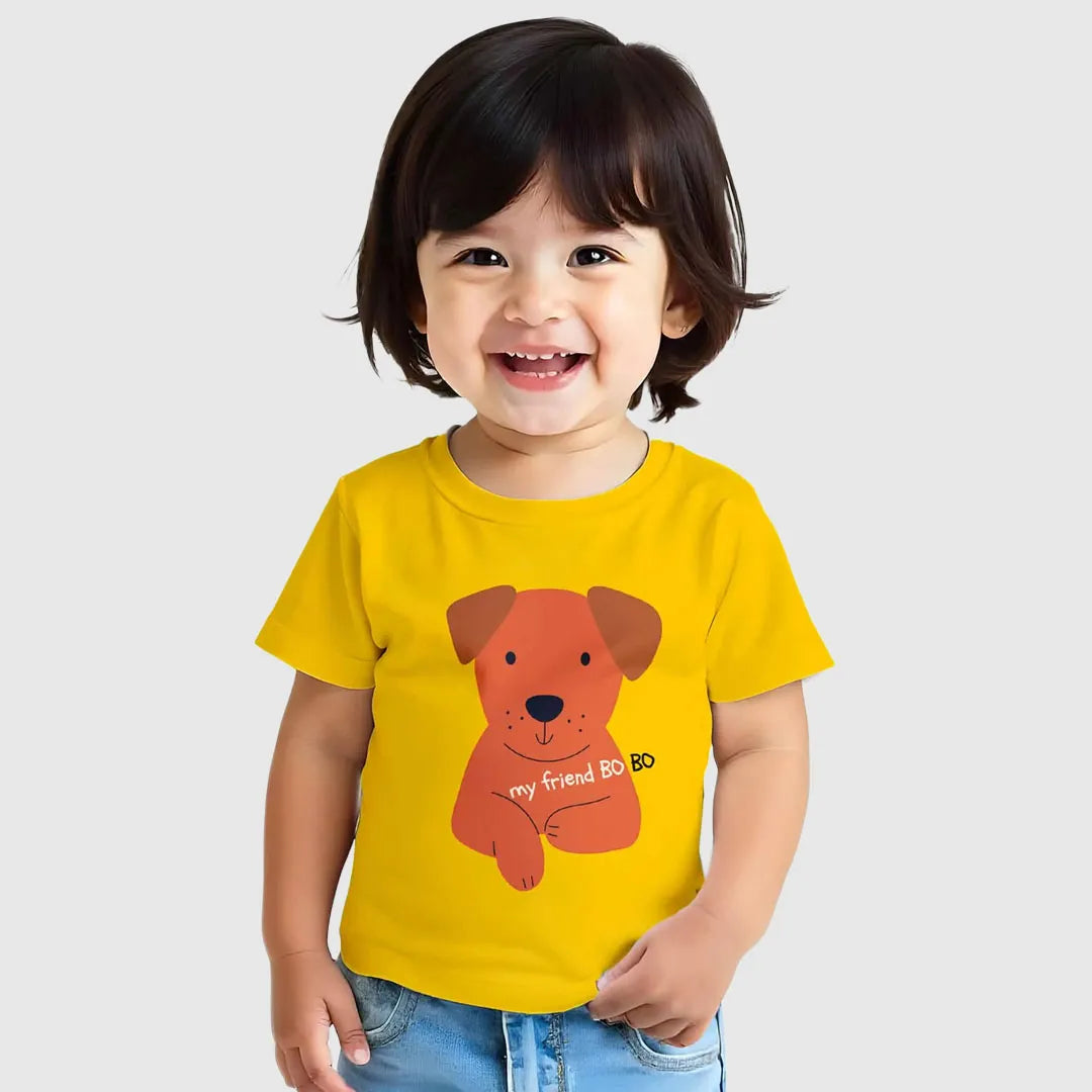MiniSoft Cotton Tee – My Friend Bobo
