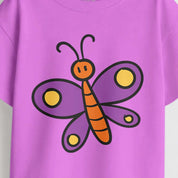 MiniSoft Cotton Tee – Cute Butterfly