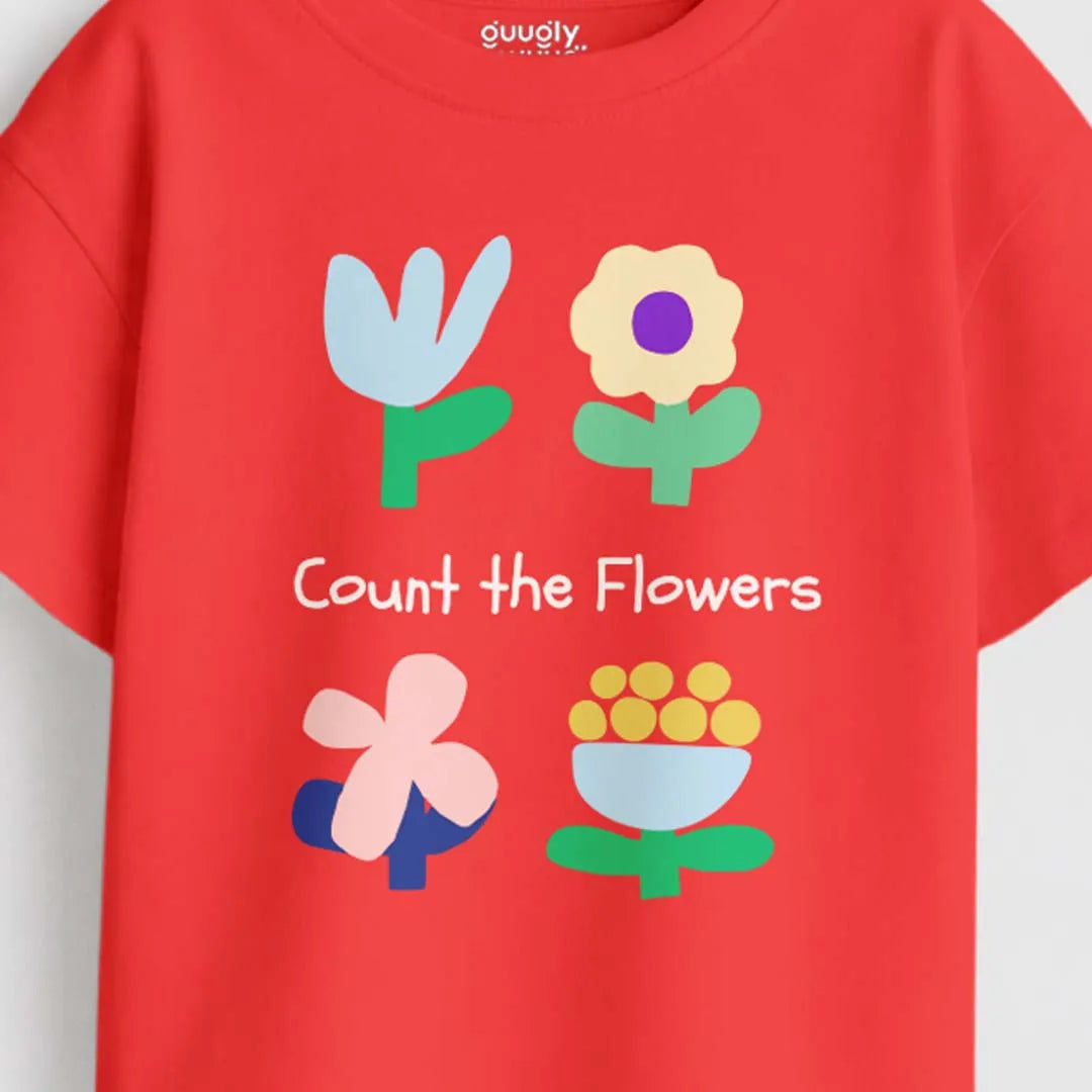 MiniSoft Cotton Tee – Flower Count