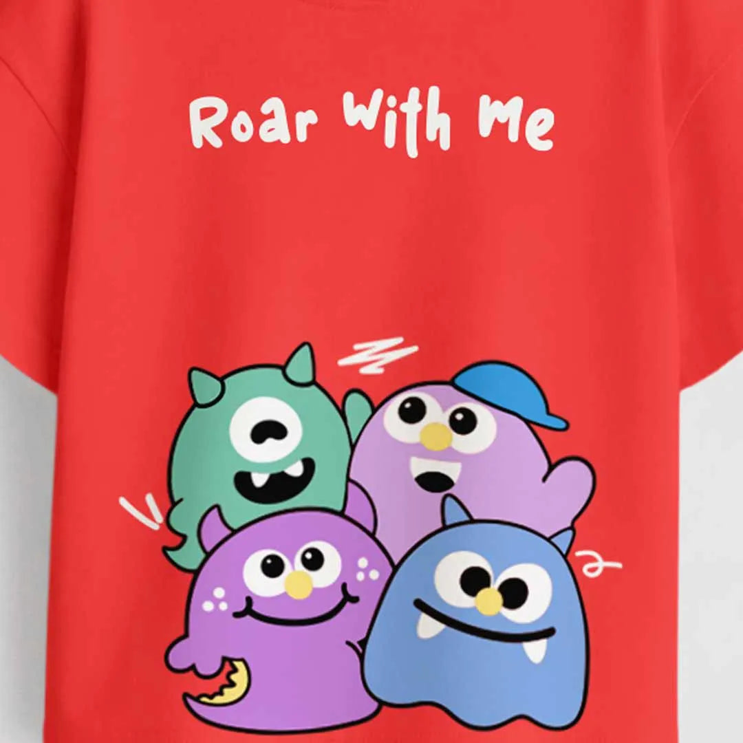 MiniSoft Cotton Tee – Roar With Me