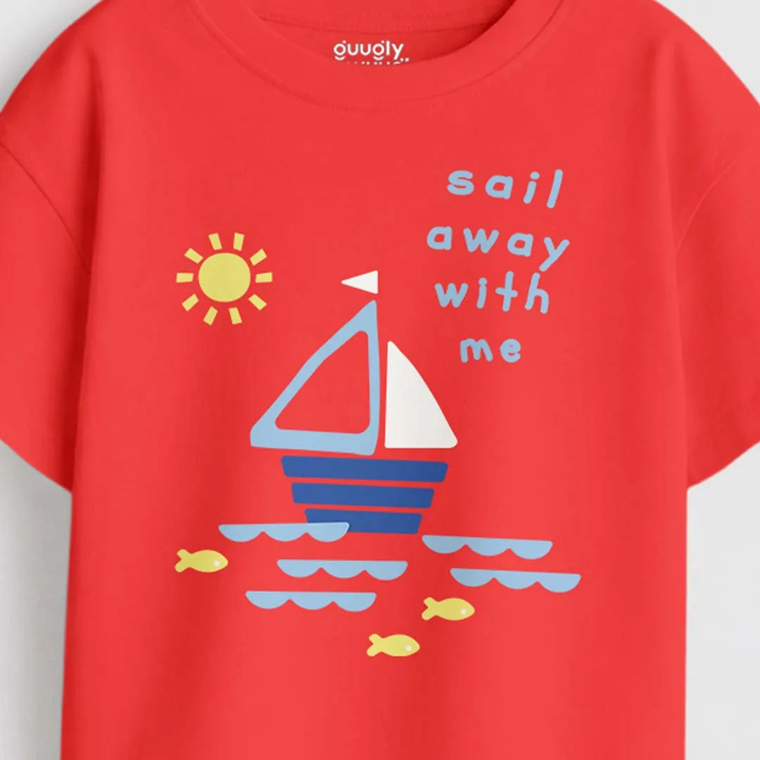 MiniSoft Cotton Tee – Sail Away