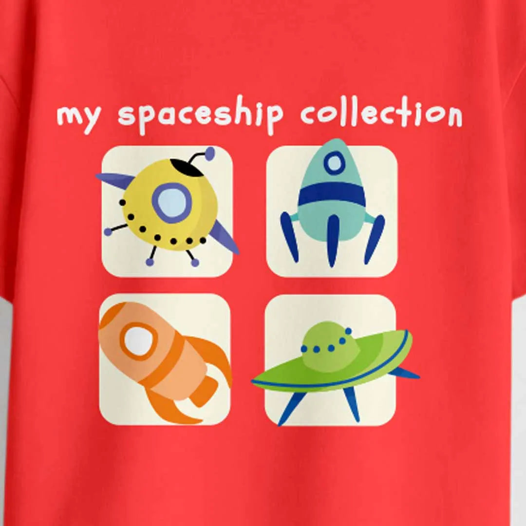 MiniSoft Cotton Tee –  Spaceship Collection