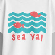 MiniSoft Cotton Tee – Sea Ya