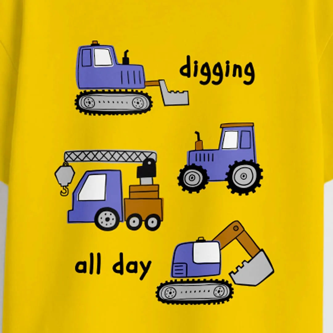 MiniSoft Cotton Tee – Digging All Day