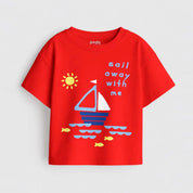 MiniSoft Cotton Tee – Sail Away