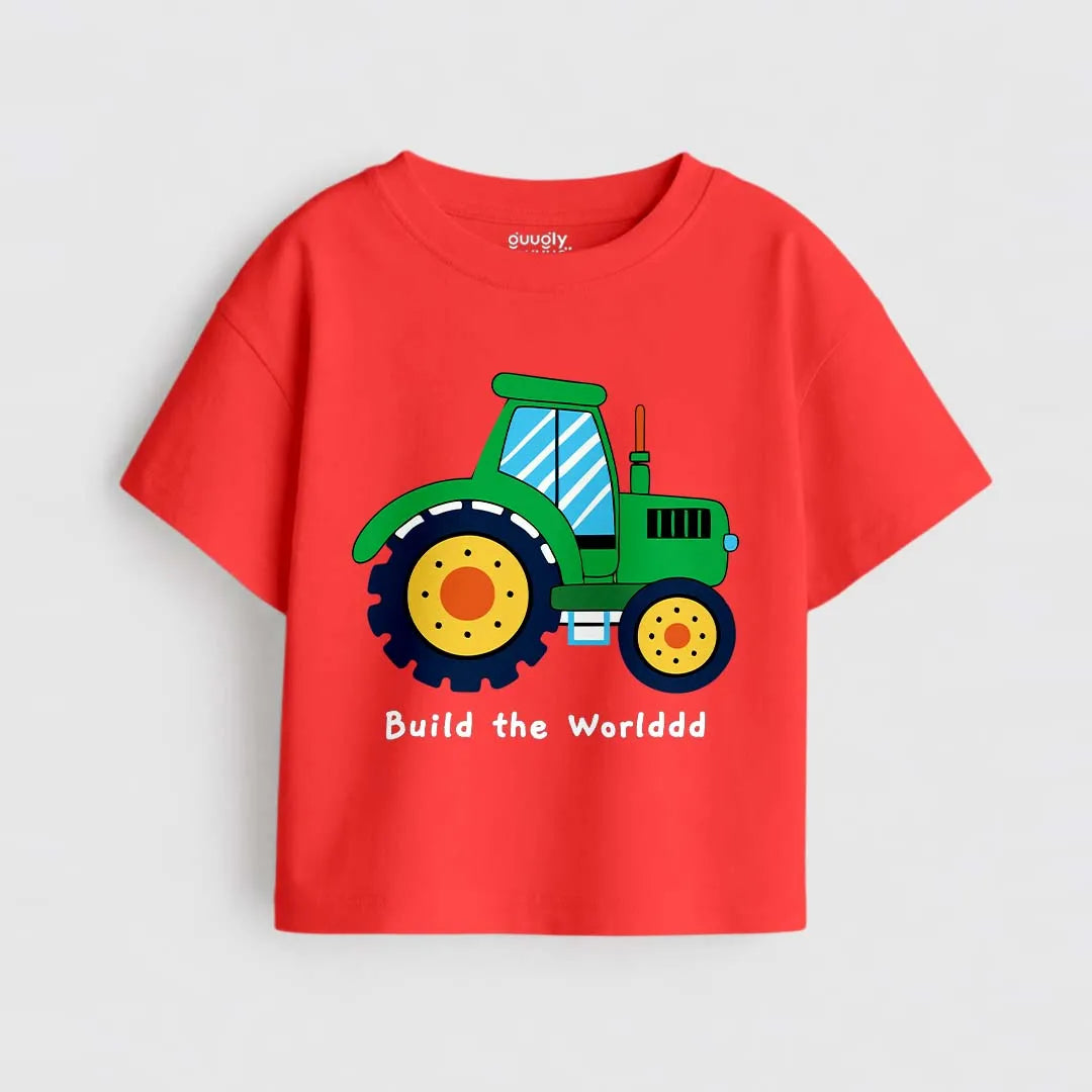 MiniSoft Cotton Tee – Build The World